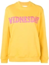 ALBERTA FERRETTI WEDNESDAY PATCH SWEATSHIRT