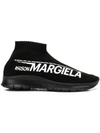 MAISON MARGIELA logo print sock sneakers