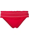 TORY BURCH RUFFLED BIKINI BOTTOMS