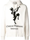 GUCCI HOODIE WITH CHATEAU MARMONT PRINT