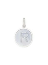 BURBERRY MARBLED RESIN ‘R’ ALPHABET CHARM