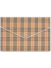 BURBERRY LARGE 1983 CHECK ENVELOPE POUCH