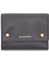 BURBERRY SMALL LEATHER FOLDING WALLET