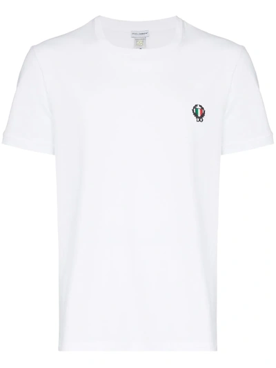 DOLCE & GABBANA EMBROIDERED T-SHIRT