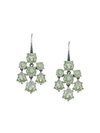 BOTTEGA VENETA CHANDELIER CUBIC EARRINGS