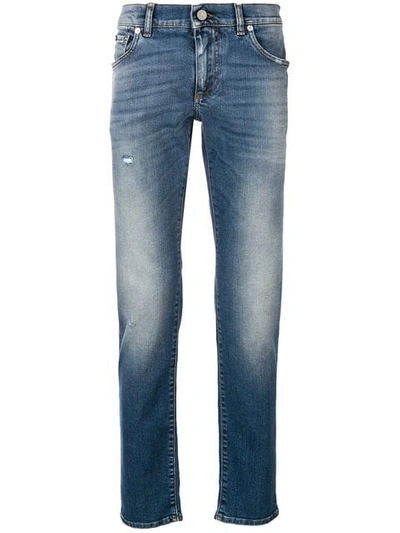 Dolce & Gabbana Skinny-fit Jeans In Blue