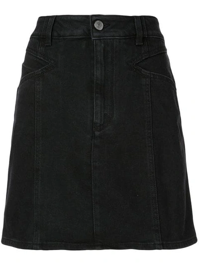 Givenchy Black Women's Mini Denim Skirt