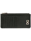 DOLCE & GABBANA LOGO PLAQUE CARD CASE