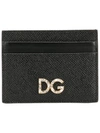 DOLCE & GABBANA LOGO PLAQUE CARD CASE