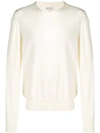 MAISON MARGIELA CONTRAST TRIM JUMPER