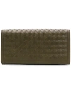 BOTTEGA VENETA INTRECCIATO WEAVE CONTINENTAL WALLET