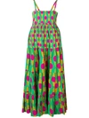 La Doublej Bouncy Dress In Lava Lamp Grande