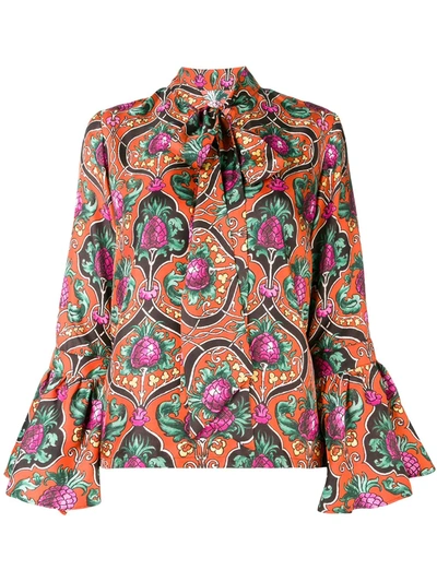 La Doublej Happy Wrist Top In Orange