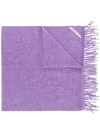 ACNE STUDIOS ACNE STUDIOS CANADA NR NEW围巾 - 紫色
