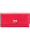 DOLCE & GABBANA FOLDOVER LOGO WALLET