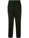 ANN DEMEULEMEESTER TAILORED TAPERED TROUSERS