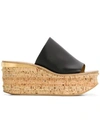 CHLOÉ CAMILLE WEDGE MULES