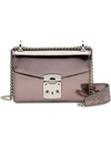 MIU MIU 'MIU CONFIDENTIAL' METALLIC-SCHULTERTASCHE