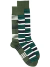 BURBERRY STRIPED SOCKS