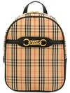 BURBERRY KLEINER RUCKSACK MIT KAROMUSTER