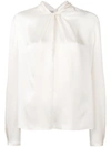 VINCE NECK KNOT BLOUSE