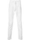 Off-white Loose Fitted Jeans In White