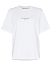 Stella Mccartney Stella Mc Cartney T Shirt With Embroidered Signature In White