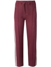 ISABEL MARANT ÉTOILE CROPPED TRACK TROUSERS