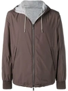 ERMENEGILDO ZEGNA HOODED LIGHTWEIGHT JACKET