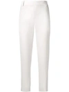 VINCE CROPPED SLIM FIT TROUSERS