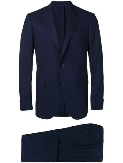 Ermenegildo Zegna Tailored Two-piece Suit In Blue
