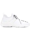 Prada Sneakers Mit Logo-print In White