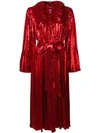 ATU BODY COUTURE HOODED SEQUIN DRESS