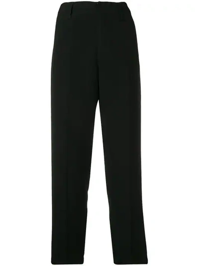 Forte Forte Straight Leg Trousers In Black