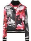 NICOLE MILLER PRINTED BOMBER JACKET