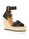 See By Chloé See By Chloe Black Glyn Wedge Sandals