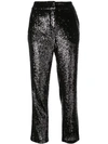 A.L.C GLITTER DETAIL TROUSERS