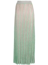 MISSONI LONG KNITTED PLEATED SKIRT
