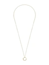 GUCCI 18KT YELLOW GOLD SNAKE RING PENDANT NECKLACE