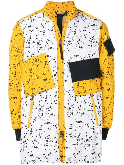 Nike Acg Padded Printed Ripstop Jacket In Yellow