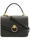 MULBERRY MULBERRY RING DETAIL TOTE - BLACK