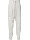 RICK OWENS TAPERED LEG TRACK TROUSERS