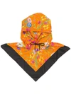 GUCCI FLORAL PRINT ANORAK HAT