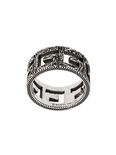 Gucci G Cube Ring - 银色 In Silver