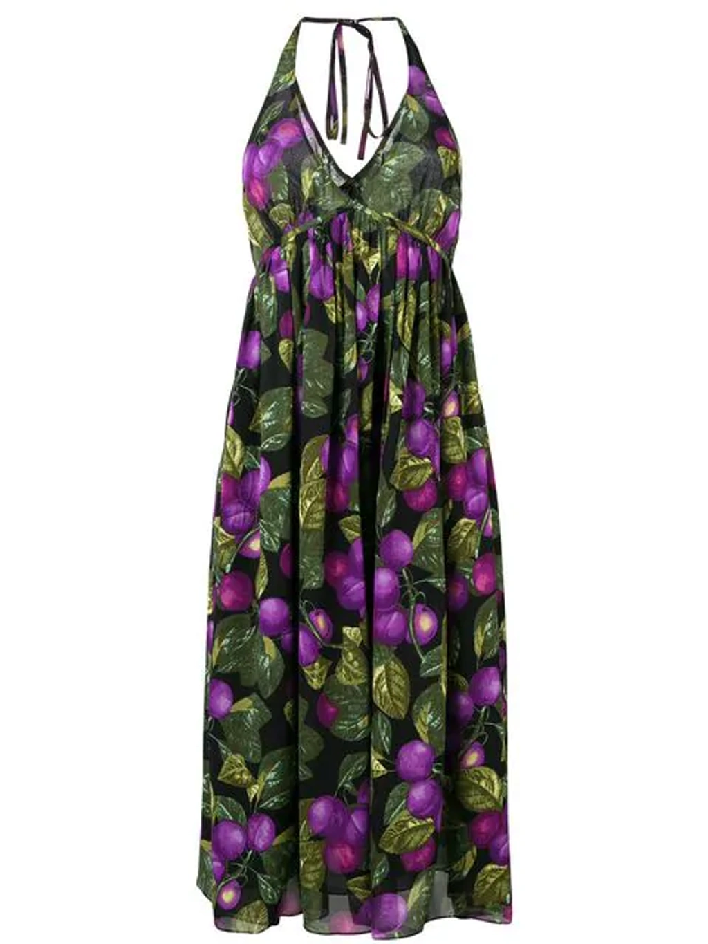 サイズ00 MARC JACOBS REDUX GRUNGE ワンピース Marc Jacobs Redux Grunge Plum Georgette Halter Dress In Purple
