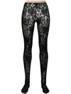 GUCCI FLORAL LACE TIGHTS
