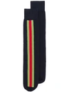 GUCCI WEB DETAIL TUBE SOCKS