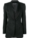 DOLCE & GABBANA PATTERNED BLAZER