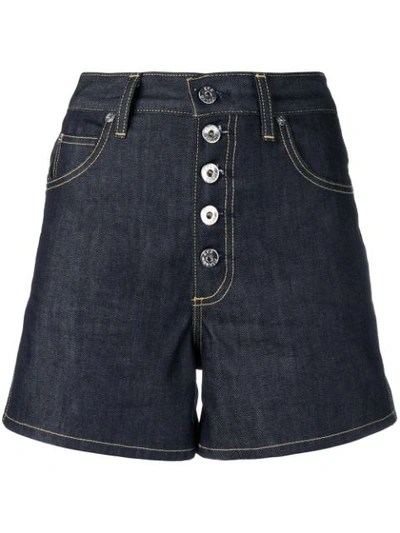 Eve Denim Leo Denim Shorts In Blue