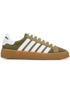 Dsquared2 Bronx Hip Hop Rapper's Delight Sneakers In White